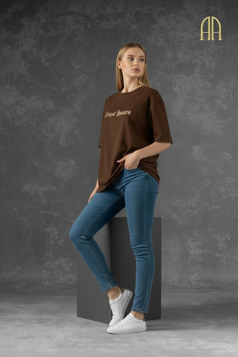 Auraa – Trust Issues Tee For Womens
