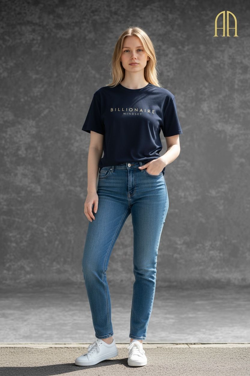 Auraa – Billionaire Mindset Tee For Womens
