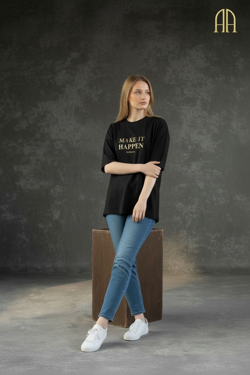 Make It Happen Tee For Womens