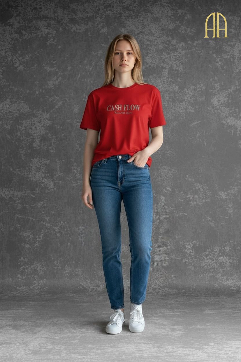 Auraa – Cash Flow Tee For Womens
