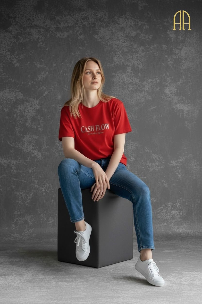 Auraa – Cash Flow Tee For Womens