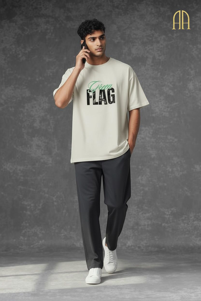 Auraa – Green Flag Tee