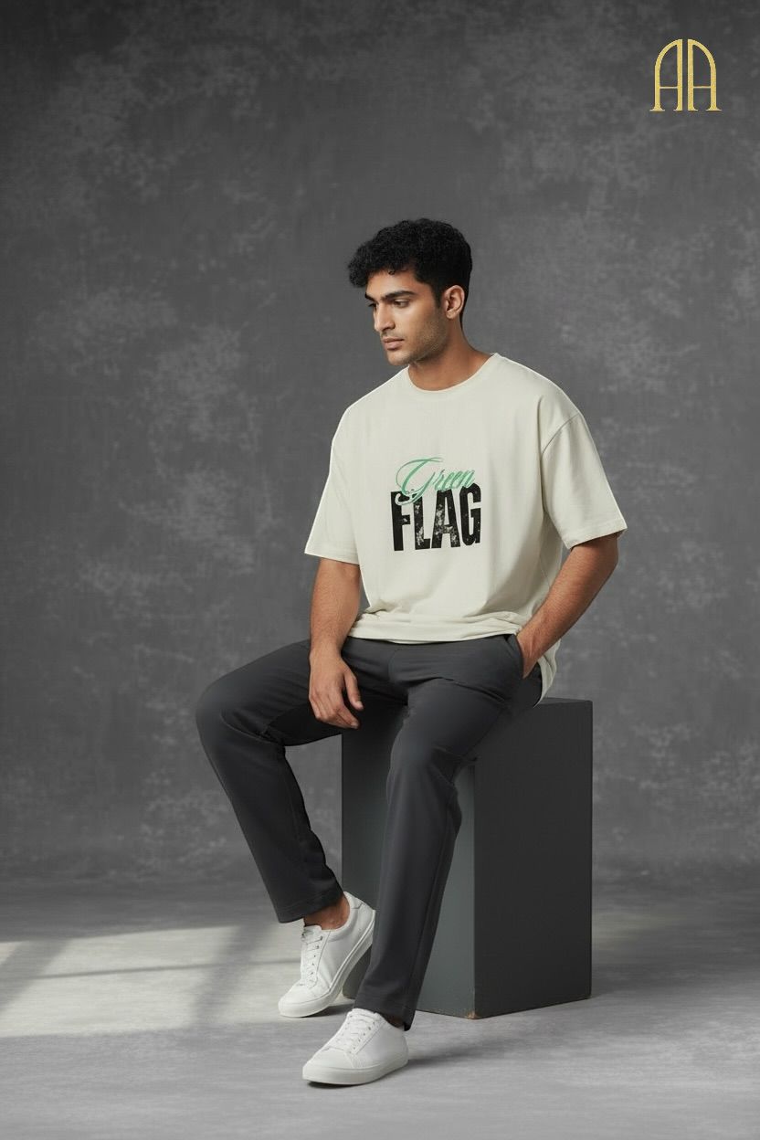 Auraa – Green Flag Tee