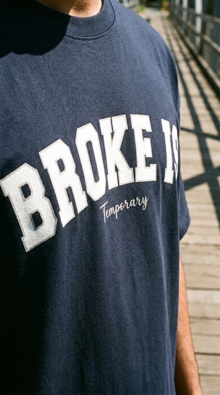 Auraa – Broke Is Temporary Tee