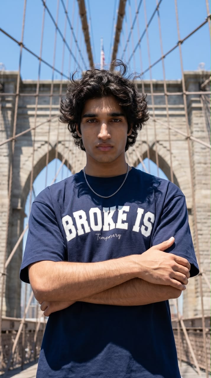 Auraa – Broke Is Temporary Tee