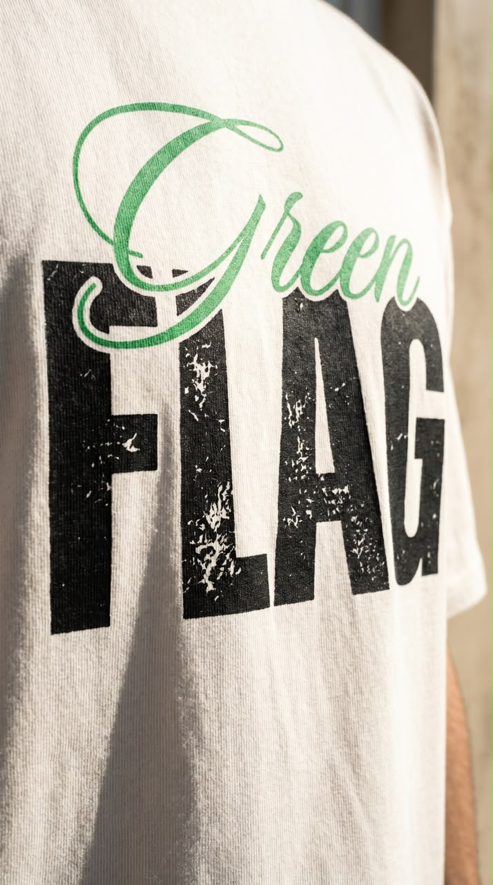 Auraa – Green Flag Tee