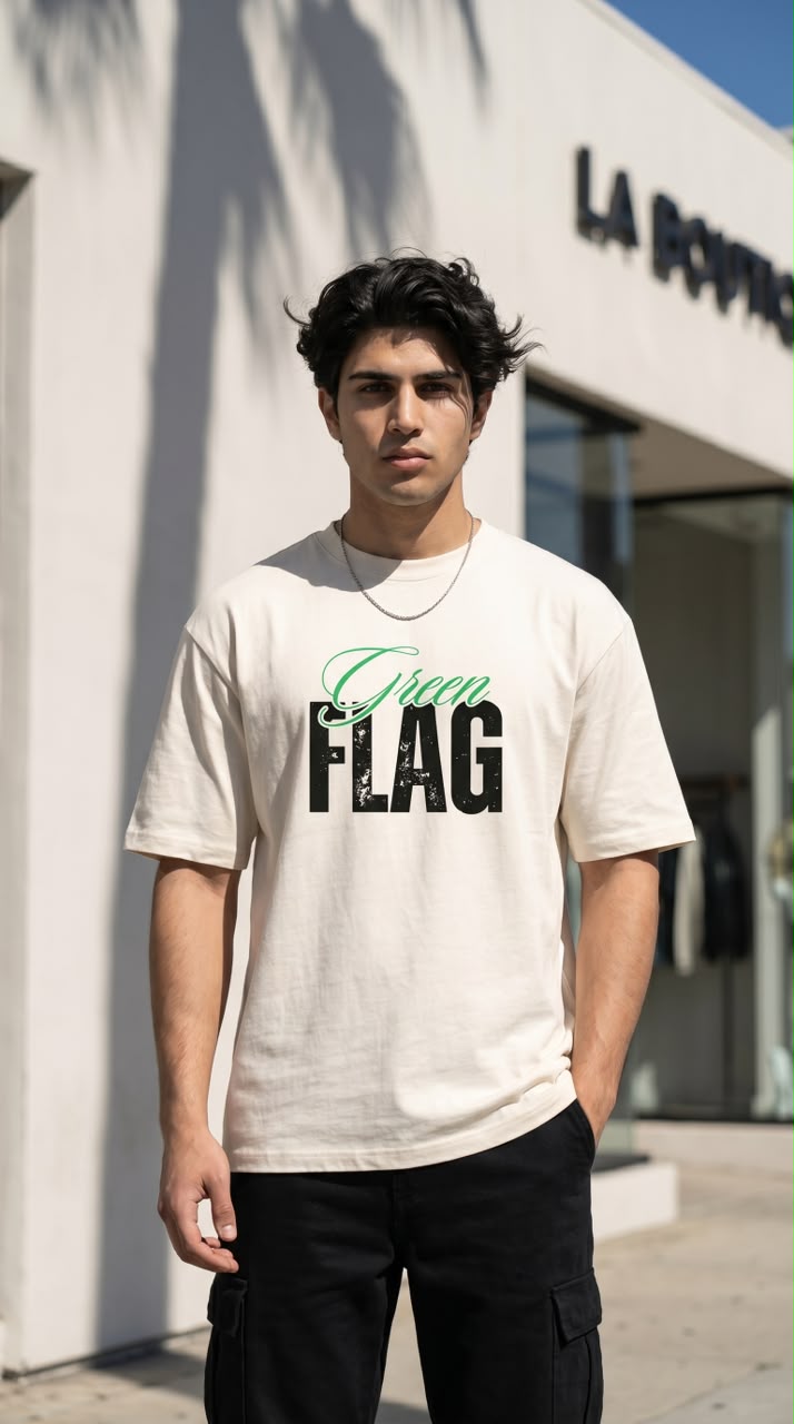 Auraa – Green Flag Tee